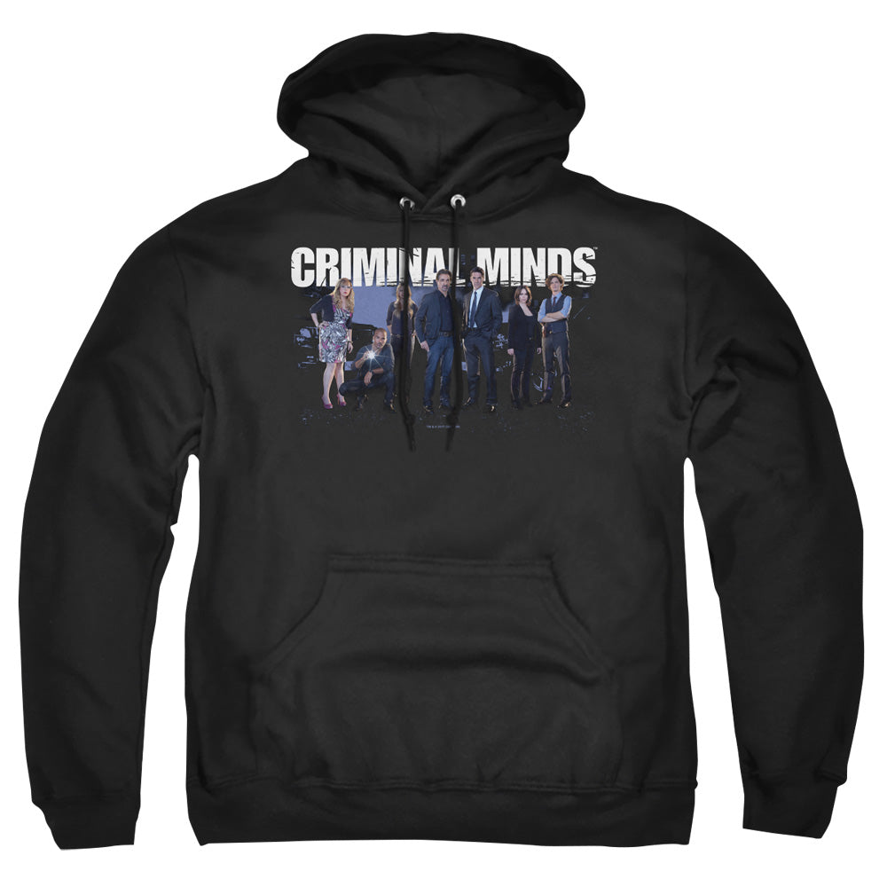 Criminal Minds Season 10 Cast Mens Hoodie Black