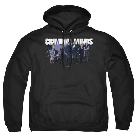 Criminal Minds Season 10 Cast Mens Hoodie Black