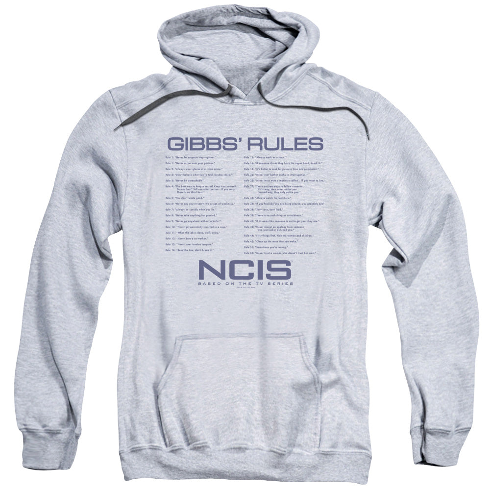 Ncis Gibbs Rules Mens Hoodie Athletic Heather