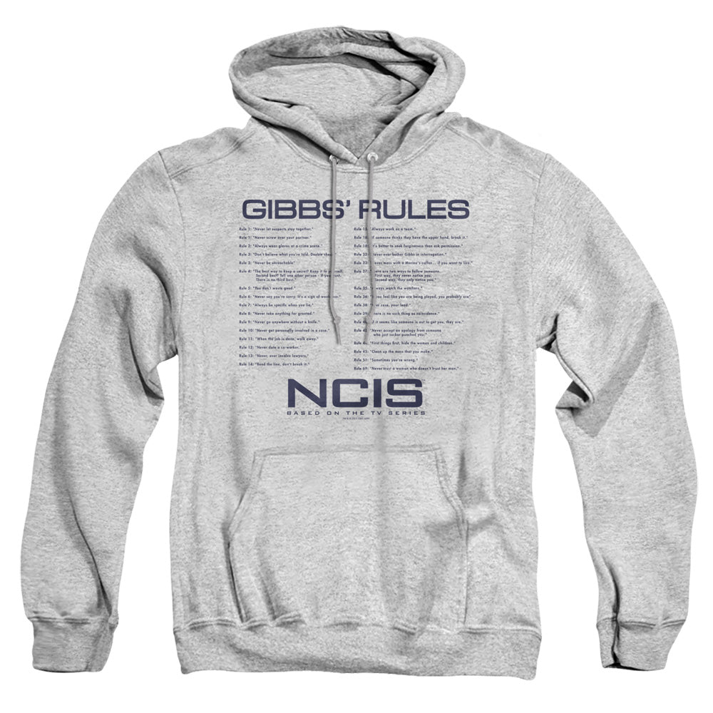 Ncis Gibbs Rules Mens Hoodie Athletic Heather