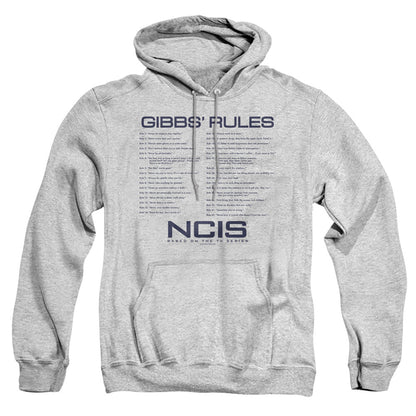 Ncis Gibbs Rules Mens Hoodie Athletic Heather