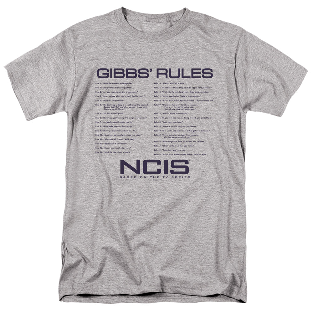 Ncis Gibbs Rules Mens T Shirt Athletic Heather