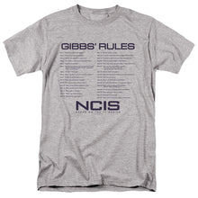 Load image into Gallery viewer, Ncis Gibbs Rules Mens T Shirt Athletic Heather
