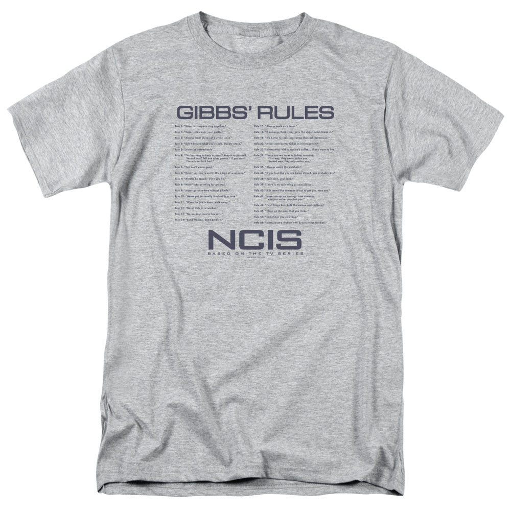 Ncis Gibbs Rules Mens T Shirt Athletic Heather