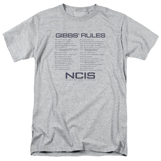 Ncis Gibbs Rules Mens T Shirt Athletic Heather