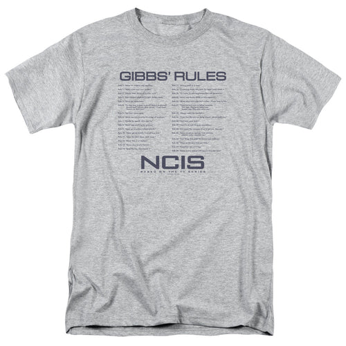 Ncis Gibbs Rules Mens T Shirt Athletic Heather