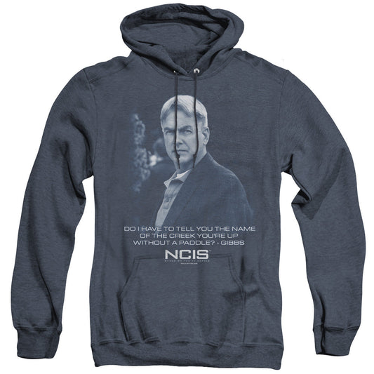 Ncis Creek Heather Mens Hoodie Navy