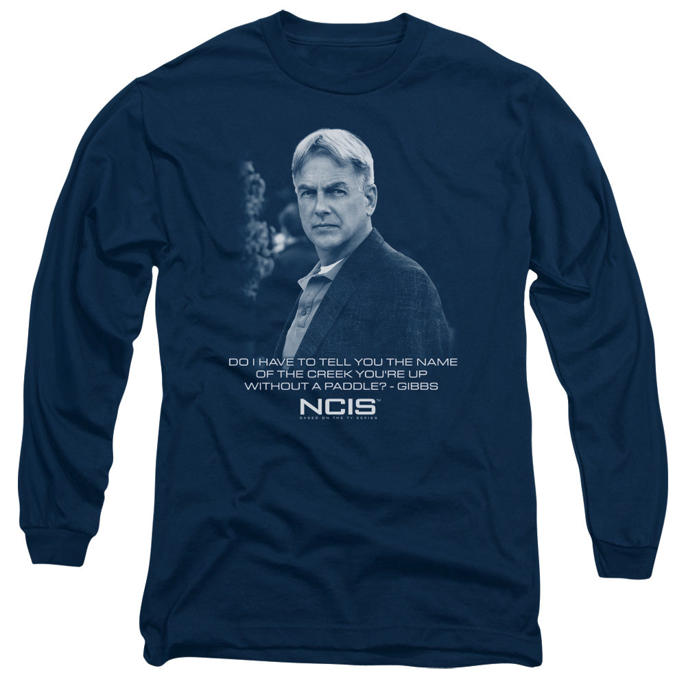 Ncis Creek Mens Long Sleeve Shirt Navy
