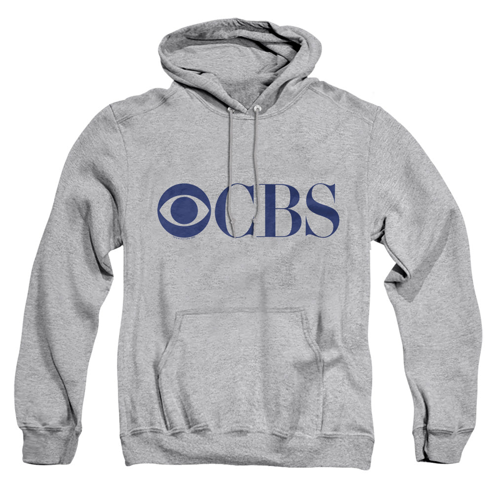 Cbs Logo Mens Hoodie Athletic Heather