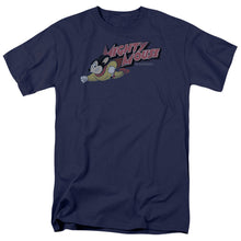 Load image into Gallery viewer, Mighty Mouse Mighty Retro Mens T Shirt Navy
