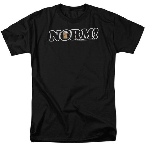 Cheers Norm! Mens T Shirt Black