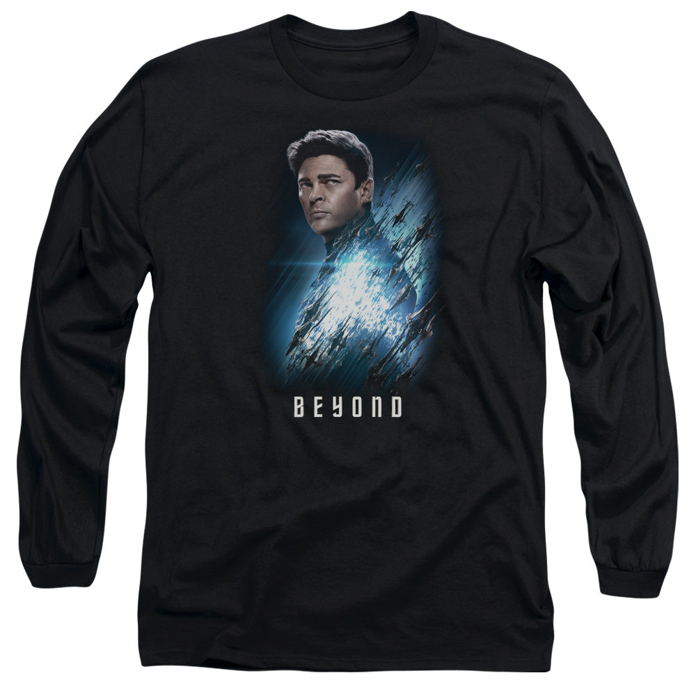 Star Trek Beyond Bones Poster Mens Long Sleeve Shirt Black Officially Licensed