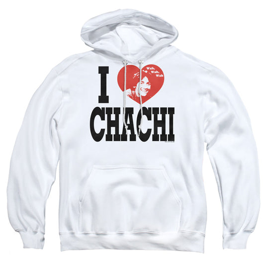 Happy Days I Heart Chachi Mens Hoodie White