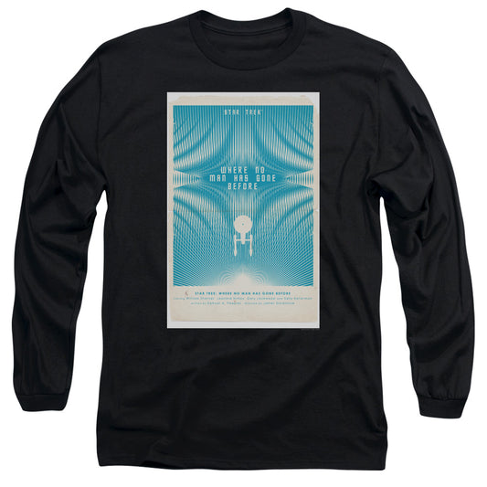 Star Trek Tos Episode 3 Mens Long Sleeve Shirt Black Officially Licensed