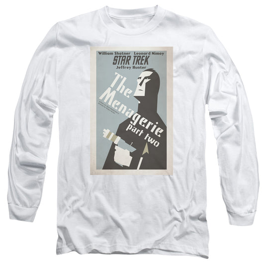 Star Trek Tos Episode 12 Mens Long Sleeve Shirt White Officially Licensed