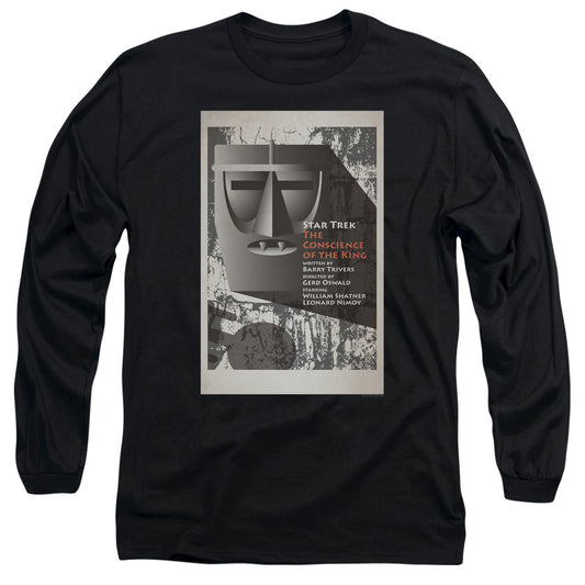 Star Trek Tos Episode 13 Mens Long Sleeve Shirt Black Officially Licensed
