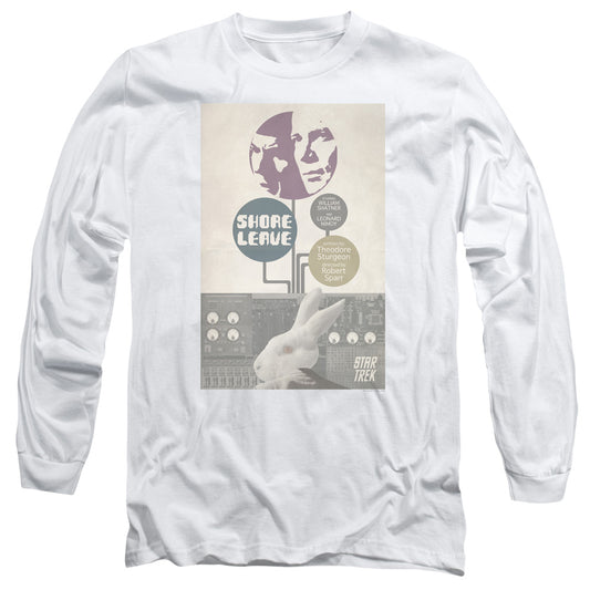 Star Trek Tos Episode 15 Mens Long Sleeve Shirt White Officially Licensed