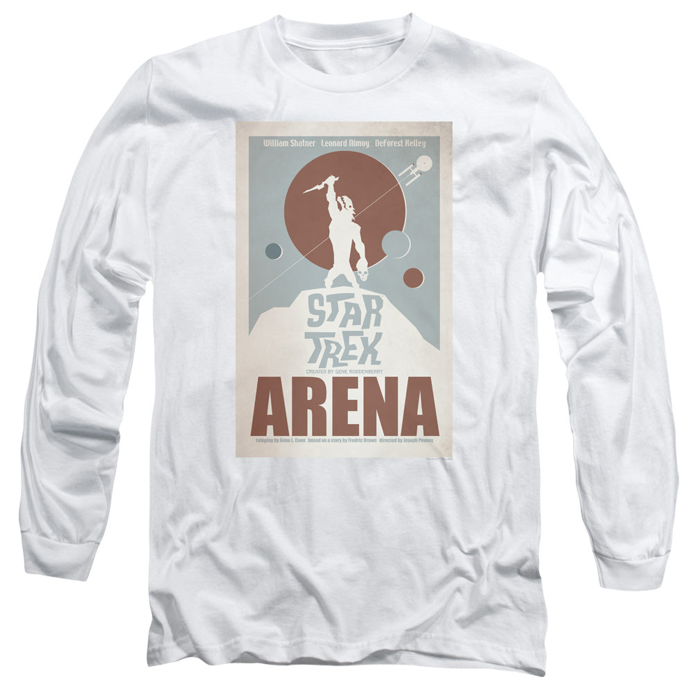 Star Trek Tos Episode 18 Mens Long Sleeve Shirt White Officially Licensed
