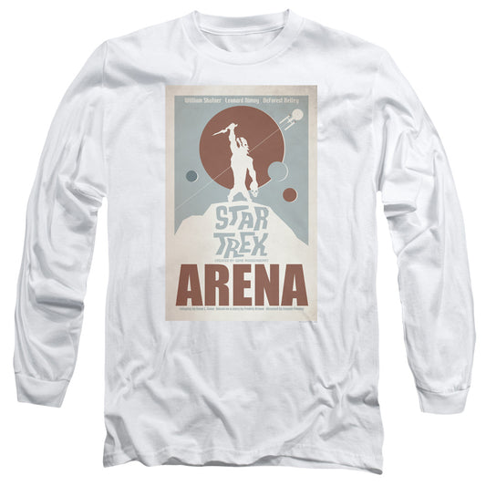 Star Trek Tos Episode 18 Mens Long Sleeve Shirt White Officially Licensed