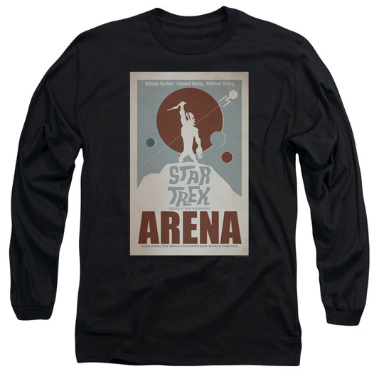 Star Trek Tos Episode 18 Mens Long Sleeve Shirt Black Officially Licensed