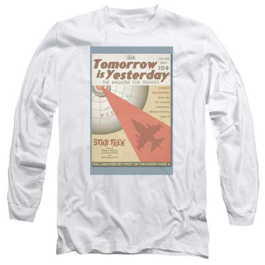 Star Trek Tos Episode 19 Mens Long Sleeve Shirt White Officially Licensed