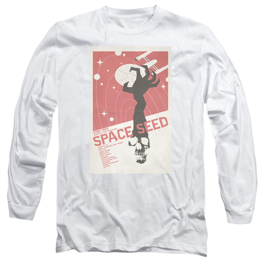 Star Trek Tos Episode 22 Mens Long Sleeve Shirt White Officially Licensed