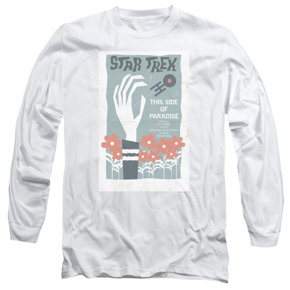 Star Trek Tos Episode 24 Mens Long Sleeve Shirt White Officially Licensed