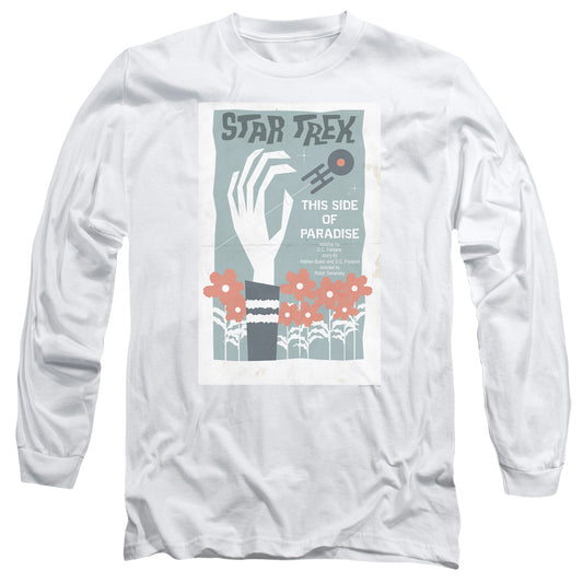 Star Trek Tos Episode 24 Mens Long Sleeve Shirt White Officially Licensed