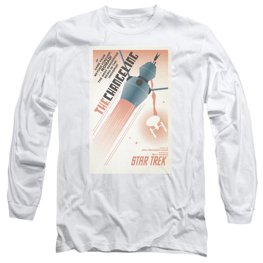 Star Trek Tos Episode 32 Mens Long Sleeve Shirt White Officially Licensed