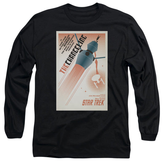 Star Trek Tos Episode 32 Mens Long Sleeve Shirt Black Officially Licensed