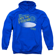 Load image into Gallery viewer, Csi I Ate The Evidence Mens Hoodie Royal Blue
