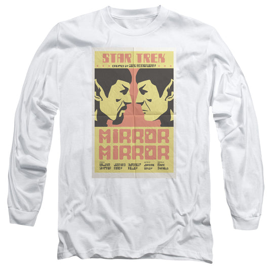 Star Trek Tos Episode 33 Mens Long Sleeve Shirt White Officially Licensed