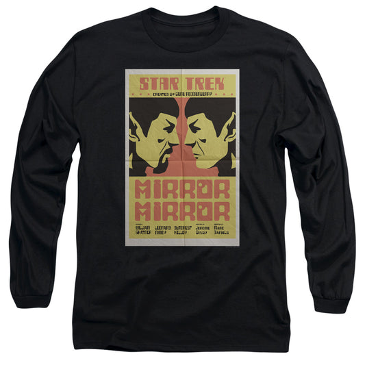 Star Trek Tos Episode 33 Mens Long Sleeve Shirt Black Officially Licensed