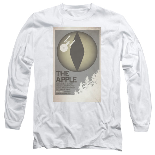 Star Trek Tos Episode 34 Mens Long Sleeve Shirt White Officially Licensed