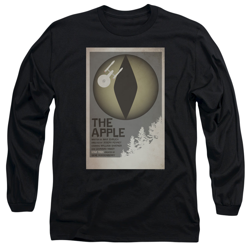 Star Trek Tos Episode 34 Mens Long Sleeve Shirt Black Officially Licensed