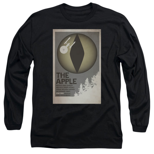 Star Trek Tos Episode 34 Mens Long Sleeve Shirt Black Officially Licensed