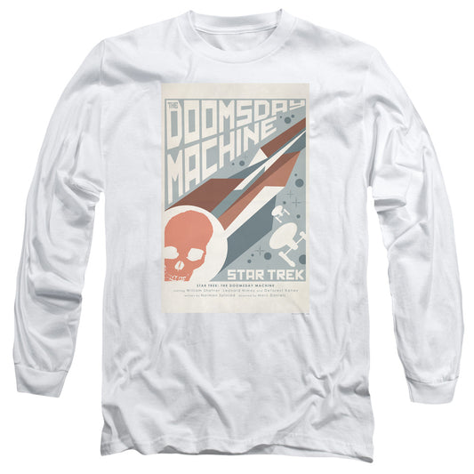 Star Trek Tos Episode 35 Mens Long Sleeve Shirt White Officially Licensed