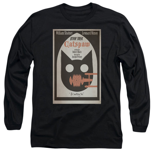 Star Trek Tos Episode 36 Mens Long Sleeve Shirt Black Officially Licensed