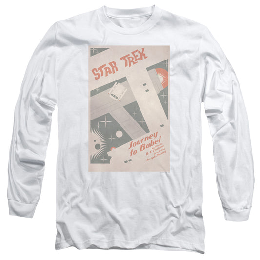 Star Trek Tos Episode 39 Mens Long Sleeve Shirt White Officially Licensed