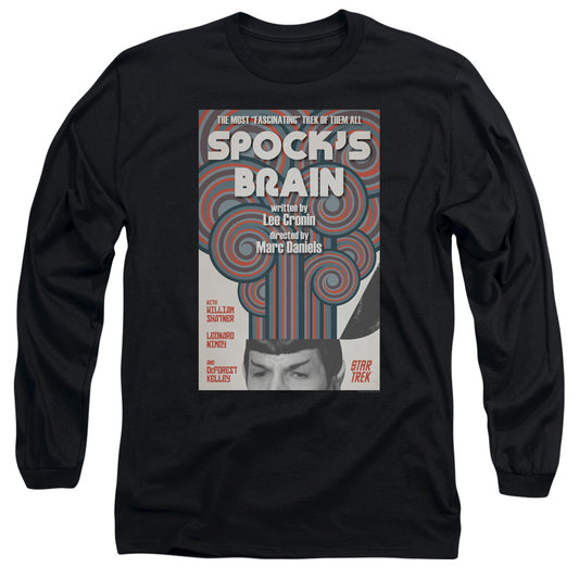 Star Trek Tos Episode 56 Mens Long Sleeve Shirt Black Officially Licensed