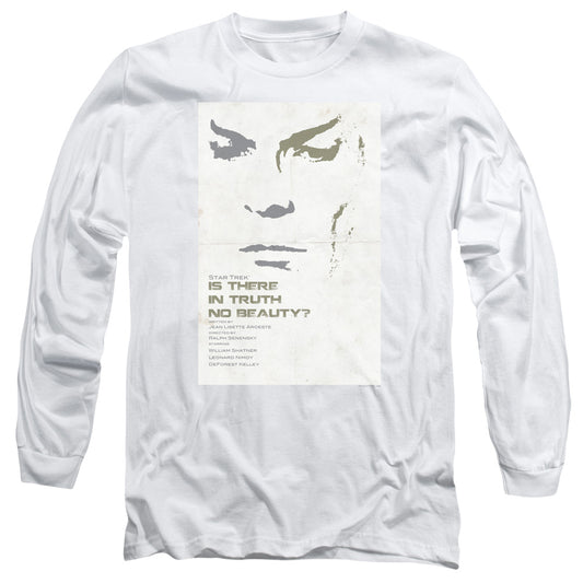 Star Trek Tos Episode 60 Mens Long Sleeve Shirt White Officially Licensed