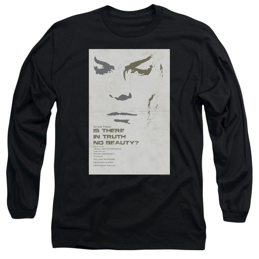 Star Trek Tos Episode 60 Mens Long Sleeve Shirt Black Officially Licensed