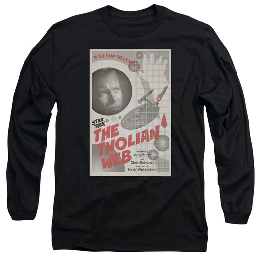 Star Trek Tos Episode 64 Mens Long Sleeve Shirt Black Officially Licensed