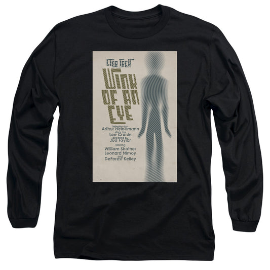 Star Trek Tos Episode 66 Mens Long Sleeve Shirt Black Officially Licensed