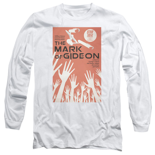 Star Trek Tos Episode 71 Mens Long Sleeve Shirt White Officially Licensed