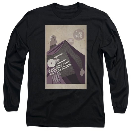 Star Trek Tos Episode 74 Mens Long Sleeve Shirt Black Officially Licensed