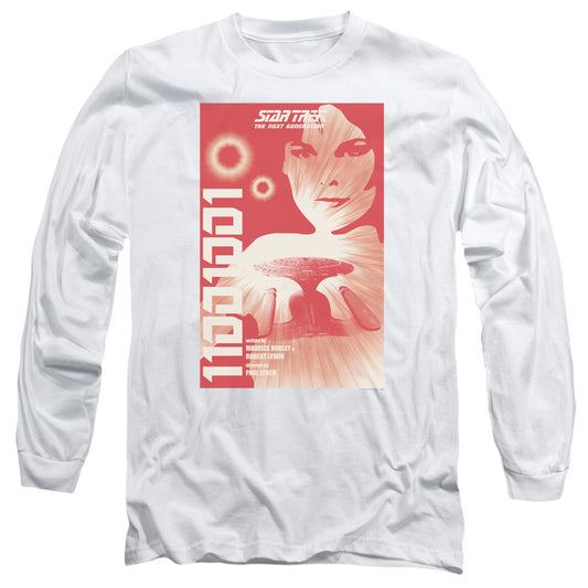 Star Trek Tng Season 1 Episode 15 Mens Long Sleeve Shirt White Officially Licensed