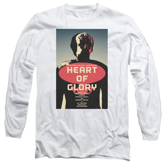 Star Trek Tng Season 1 Episode 20 Mens Long Sleeve Shirt White Officially Licensed