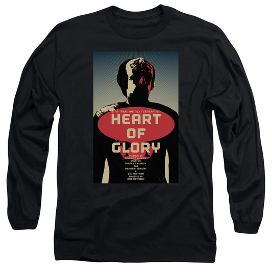Star Trek Tng Season 1 Episode 20 Mens Long Sleeve Shirt Black Officially Licensed