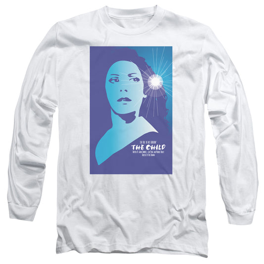 Star Trek Tng Season 2 Episode 1 Mens Long Sleeve Shirt White Officially Licensed
